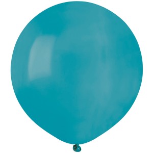 10 Ballons Turquoise Mat 48cm