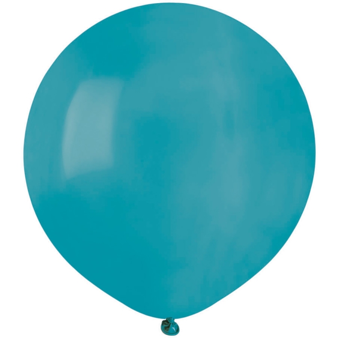 10 Ballons Turquoise Mat 48cm 