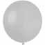 10 Ballons Gris Mat 48cm