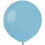 10 Ballons Bleu pastel Mat 48cm