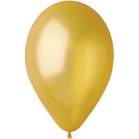 10 Ballons Or Nacr 30cm