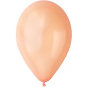 10 Ballons Pêche Nacré Ø30cm
