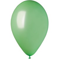 10 Ballons Vert menthe Nacr 30cm
