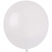 10 Ballons Blanc Nacré Ø48cm