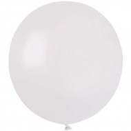 10 Ballons Blanc Nacré Ø48cm