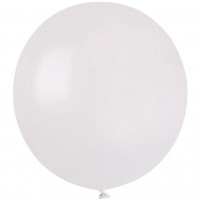10 Ballons Blanc Nacr 48cm