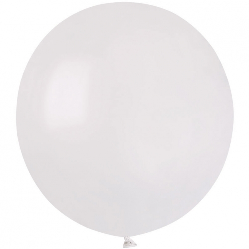 10 Ballons Blanc Nacr 48cm 