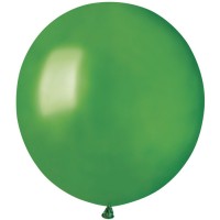 10 Ballons Vert Nacr 48cm
