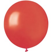 10 Ballons Rouge Nacré Ø48cm