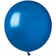 10 Ballons Bleu roi Nacré Ø48cm