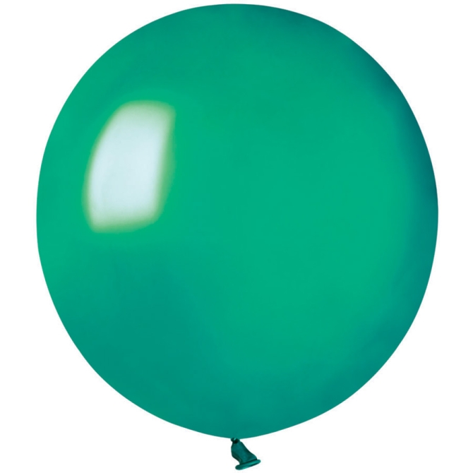 10 Ballons Vert sapin Nacr 48cm 