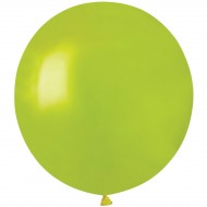 10 Ballons Vert anis Nacré Ø48cm