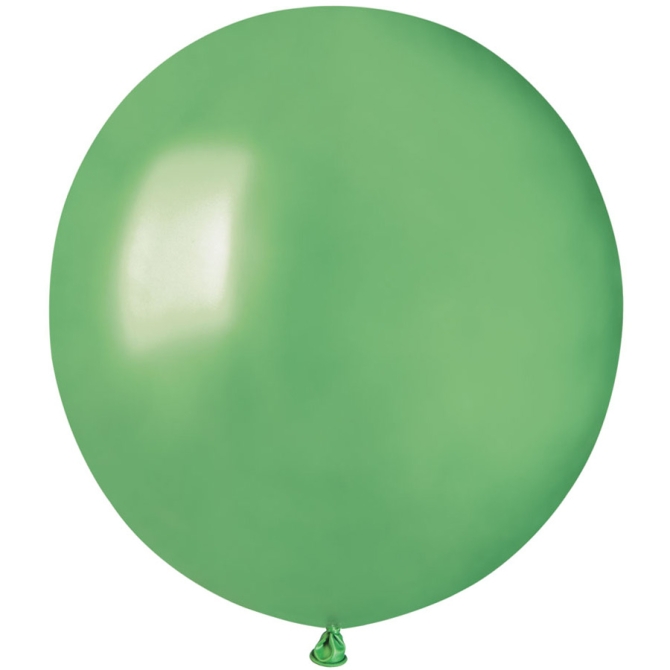 10 Ballons Vert menthe Nacr 48cm 