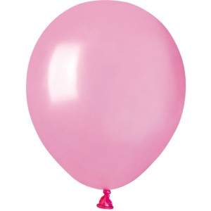 50 Ballons Rose Nacr 13cm
