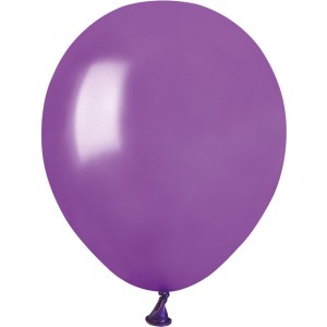 50 Ballons Violet Nacr 13cm