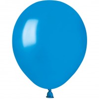 50 Ballons Bleu Nacr 13cm