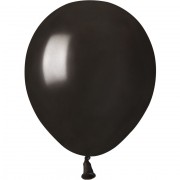 50 Ballons Noir Nacré Ø13cm