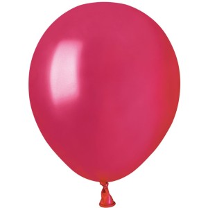 50 Ballons Rouge berry Nacr 13cm