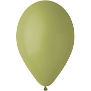 10 Ballons Vert olive Mat Ø30cm