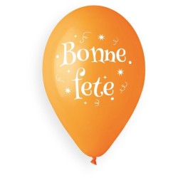 5 Ballons Bonne Fte 33cm. n3