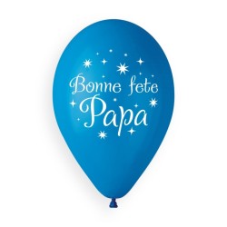 5 Ballons Bonne Fte Papa 33cm. n1