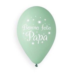 5 Ballons Bonne Fte Papa 33cm. n4