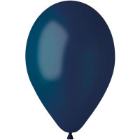 10 Ballons Bleu Marine Mat 30cm