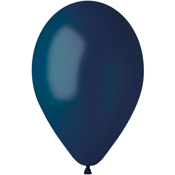 10 Ballons Bleu Marine Mat 30cm 