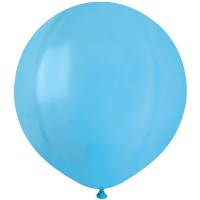 25 Ballons Bleu lagon Mat 48cm