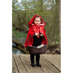 Cape Petit Chaperon Rouge Taille 5-6 ans. n3