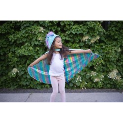 Cape Rversible Licorne / Dragon Taille 5-6 ans. n1