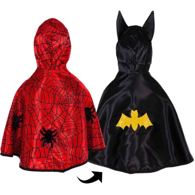 Cape Rversible Araigne / Chauve-Souris Taille 2-3 ans 