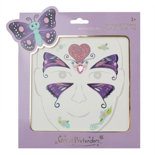 Stickers Visage - Fe Papillon 
