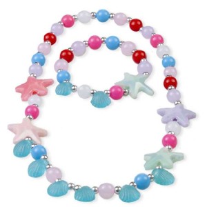 Set Collier/Bracelet - Coquillages/Etoiles de Mer