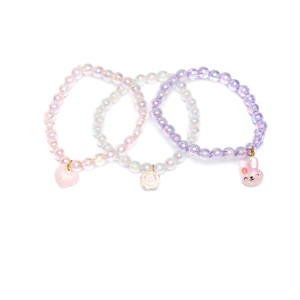 Set 3 Bracelets Happy Bunny