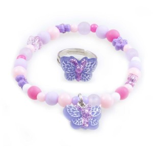 Set Bracelet/Bague Papillon