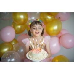 Serre-Tête Happy Birthday Rainbow. n°2