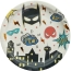 Contient : 1 x 8 Assiettes Super Hros Comics