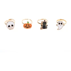 1 Bague Halloween - Glow in The Dark. n2