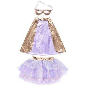 Dguisement Super-Hroine Tutu Rose Gold/Lila - Taille 4-6 ans