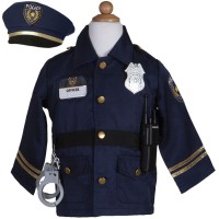 Set de Dguisement Officier de Police Taille 5-6 ans