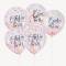 Ballons Confettis Rose - Baby Girl images:#0