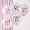Ballons Confettis Rose - Baby Girl images:#1