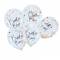 Ballons Confettis Bleu - Baby Boy images:#0