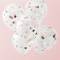 5 Ballons Confettis Fleurs images:#1