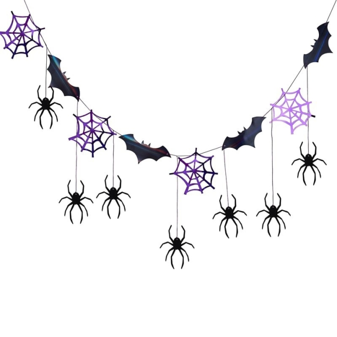 Guirlande - Purple Halloween