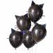 Kit 5 Ballons Chat Noir - Halloween. n°1
