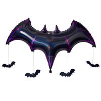 Ballon Chauve-Souris - Purple Halloween