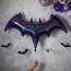 Ballon Chauve-Souris - Purple Halloween