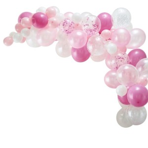 Kit Arche de 70 Ballons - Rose